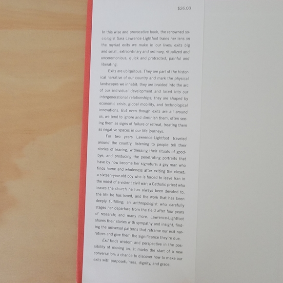 Exit: The Endings That Set Us Free Hardcover Book Self-Help Transformation Psych - Picture 3 of 9